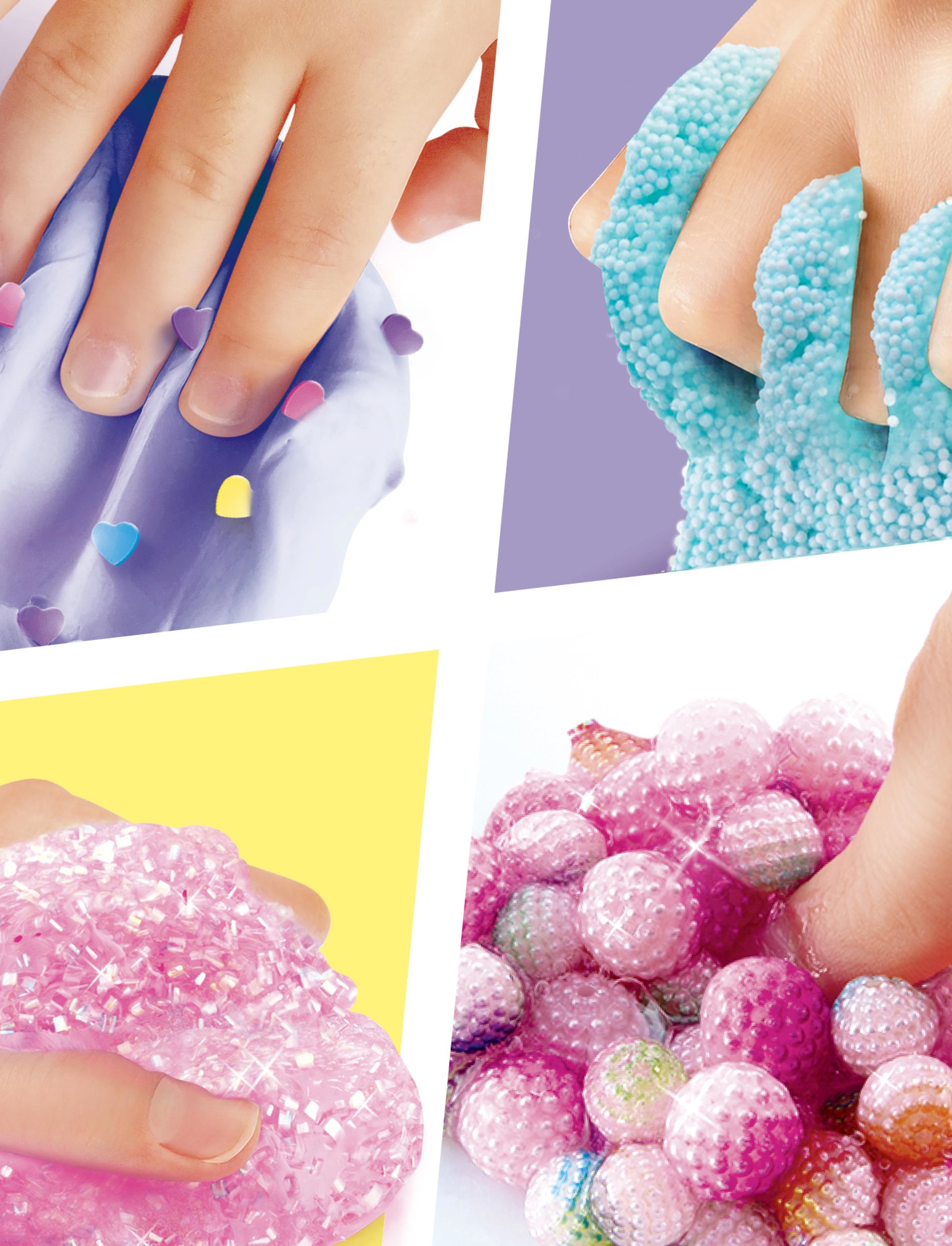 Crazy Sensations Crazy Sensations Kit 4 Pack, One Size, Multi/patterned, Håndværk > Slime, Børn