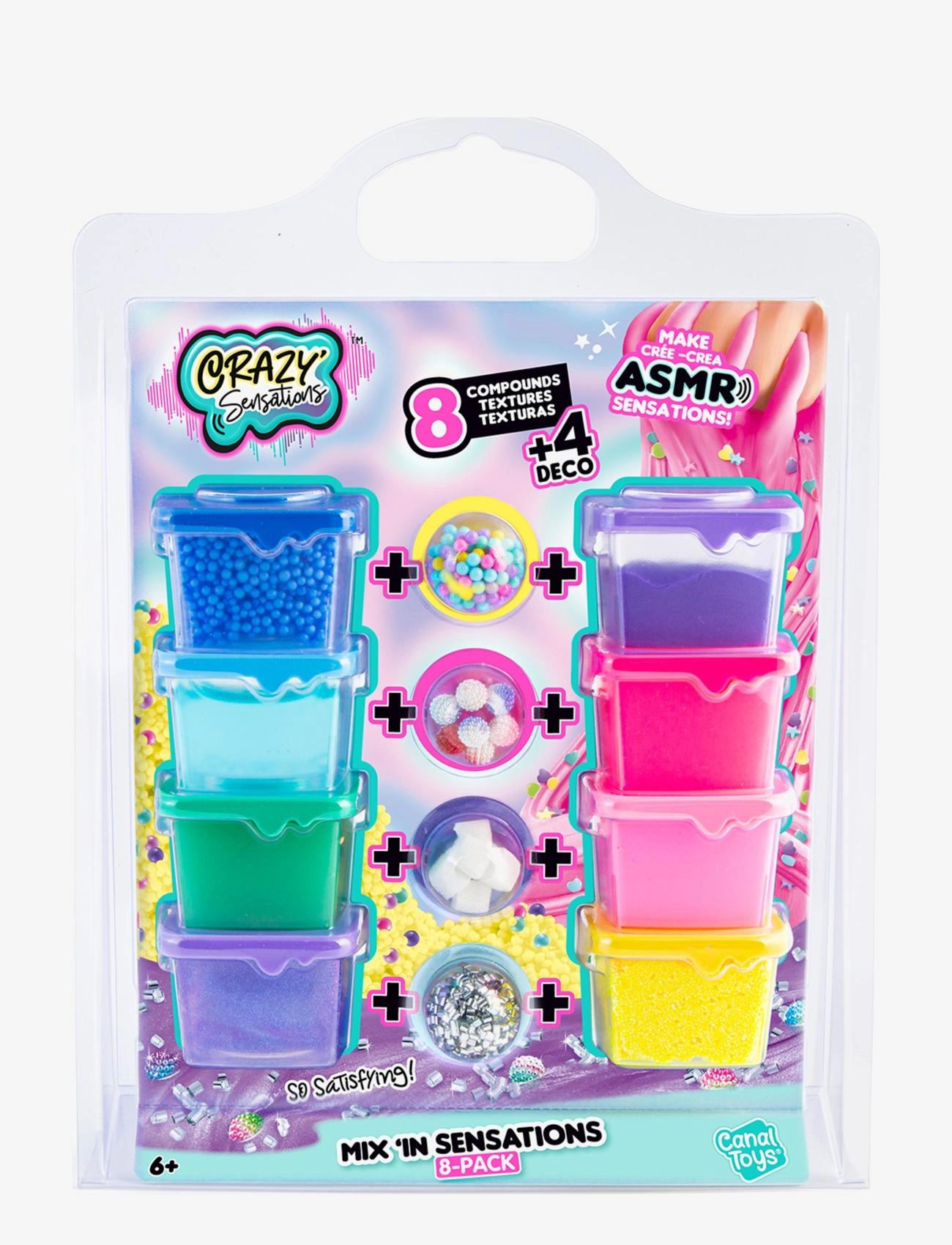 Crazy Sensations - CRAZY SENSATIONS Mixin Sensations 8 Pack - slim - multi coloured - 3