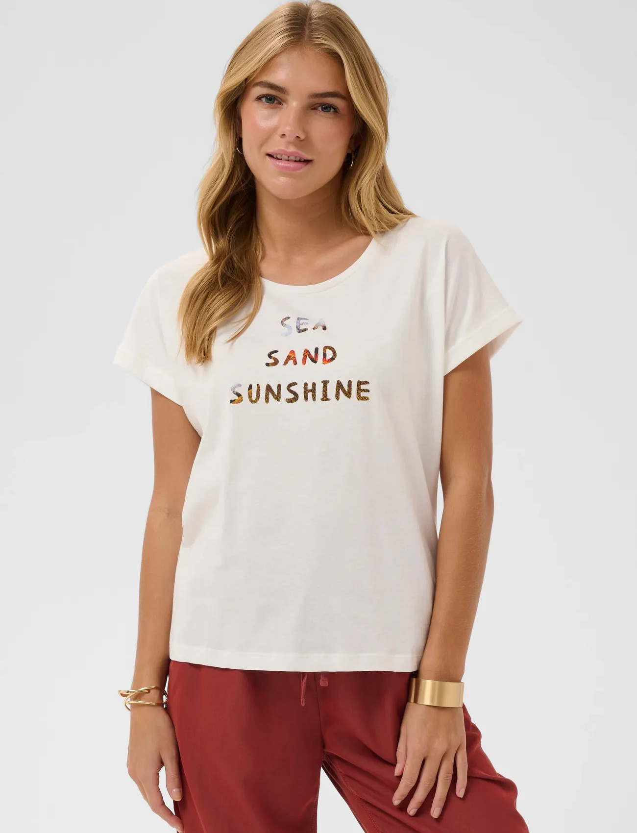 Cream Cralma T-Shirt - - XS 1