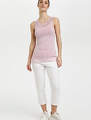 Cream - Florence Top - sleeveless tops - dawn pink - 3