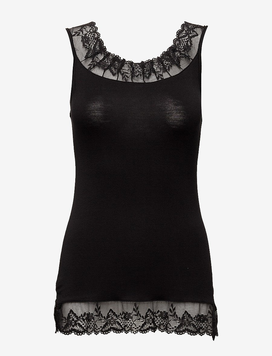 Cream - Florence Top - hauts sans manches - pitch black - 1