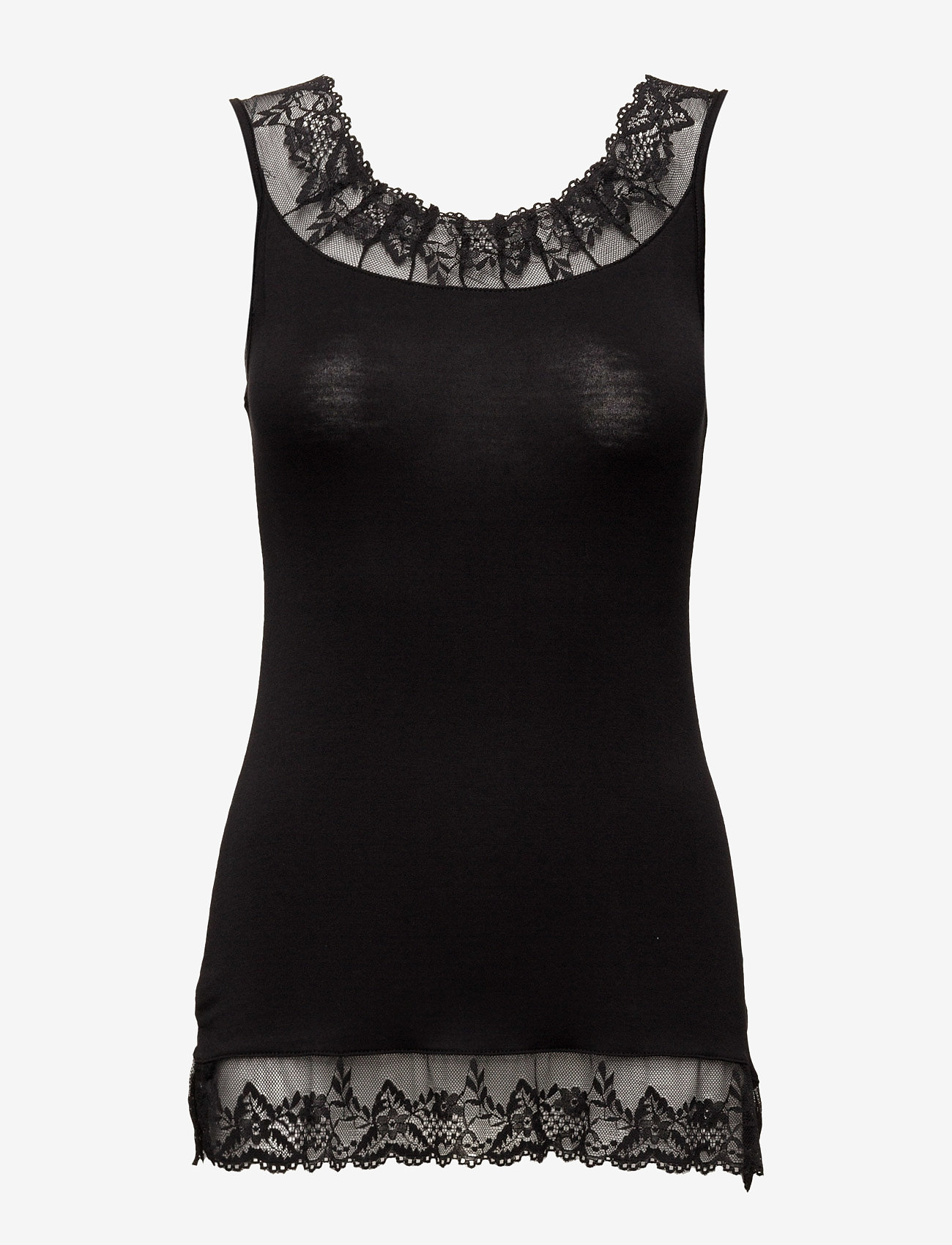 Cream - Florence Top - tanktops - pitch black - 2