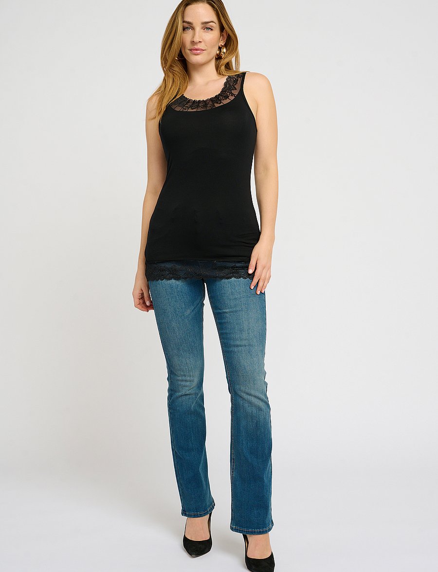 Cream - Florence Top - hauts sans manches - pitch black - 4