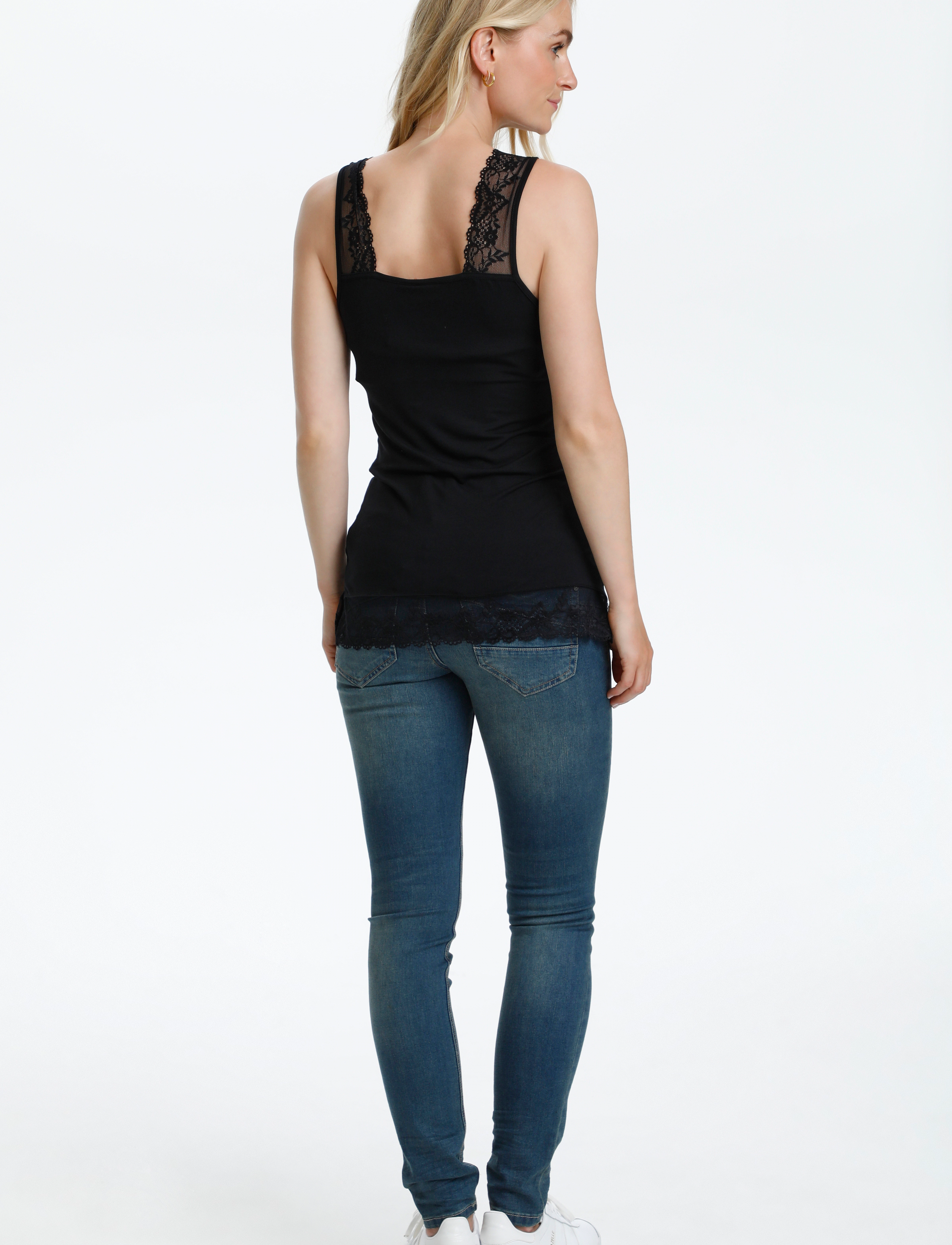 Cream - Florence Top - hihattomat topit - pitch black - 5
