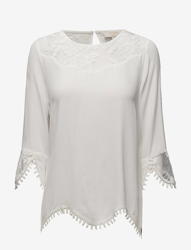 Cream - Kalanie Blouse - langärmlige blusen - chalk - 1