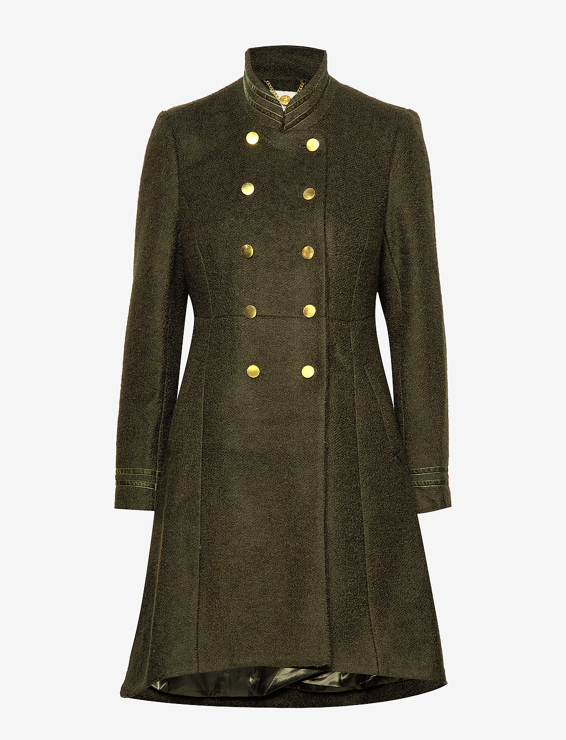 Cream Annabell Coat wool coats shop at Booztlet