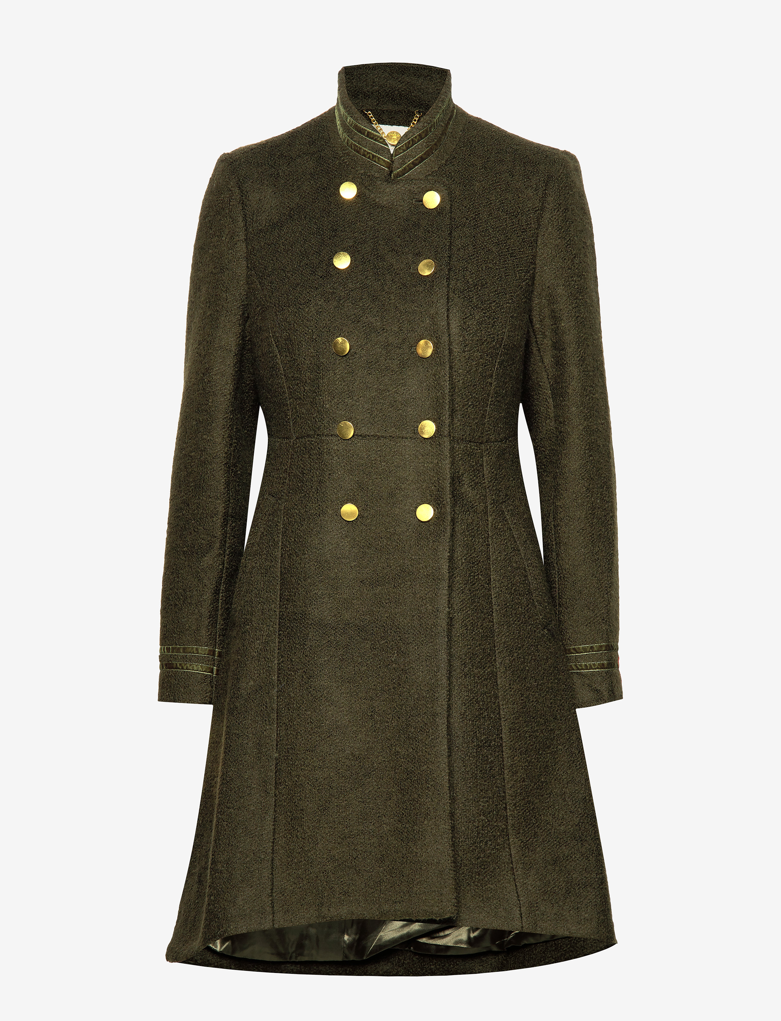Cream - Annabell Coat - forest night - 1