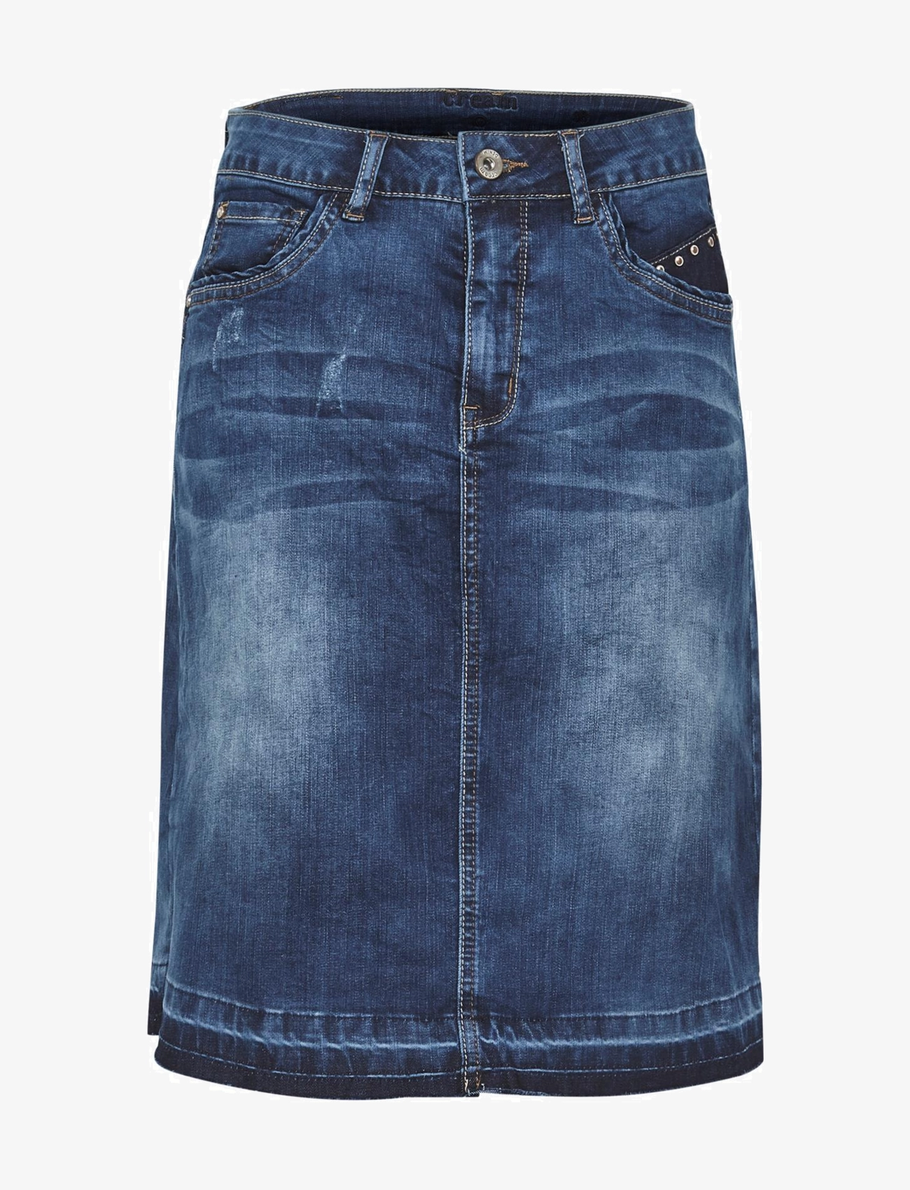 CREAM Patched Denim Rock Blau - 46 - Damen