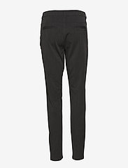 Cream - Kamma Pants- Baily fit - slim fit trousers - dark grey melange - 1