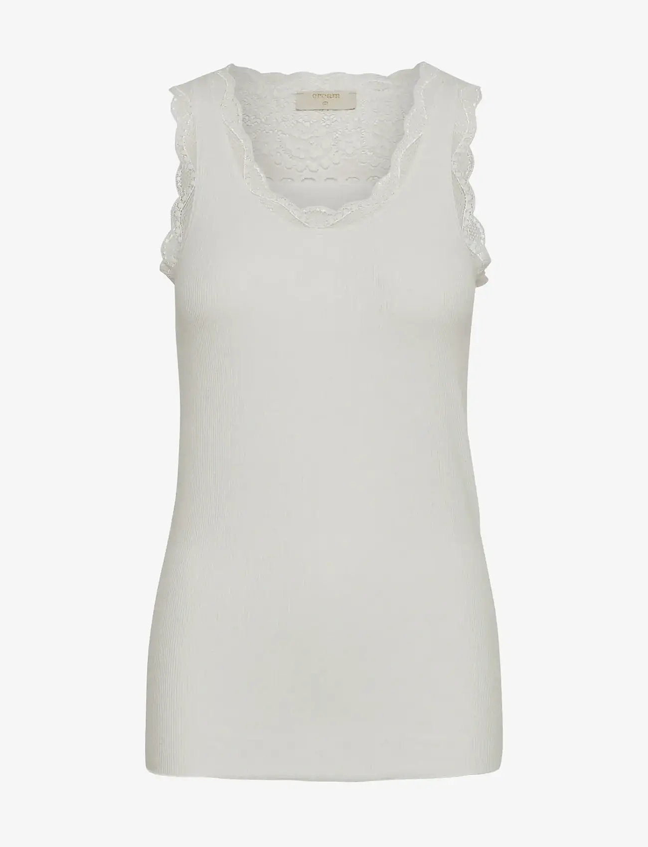 Cream - Vanessa top - linnen - chalk - 1