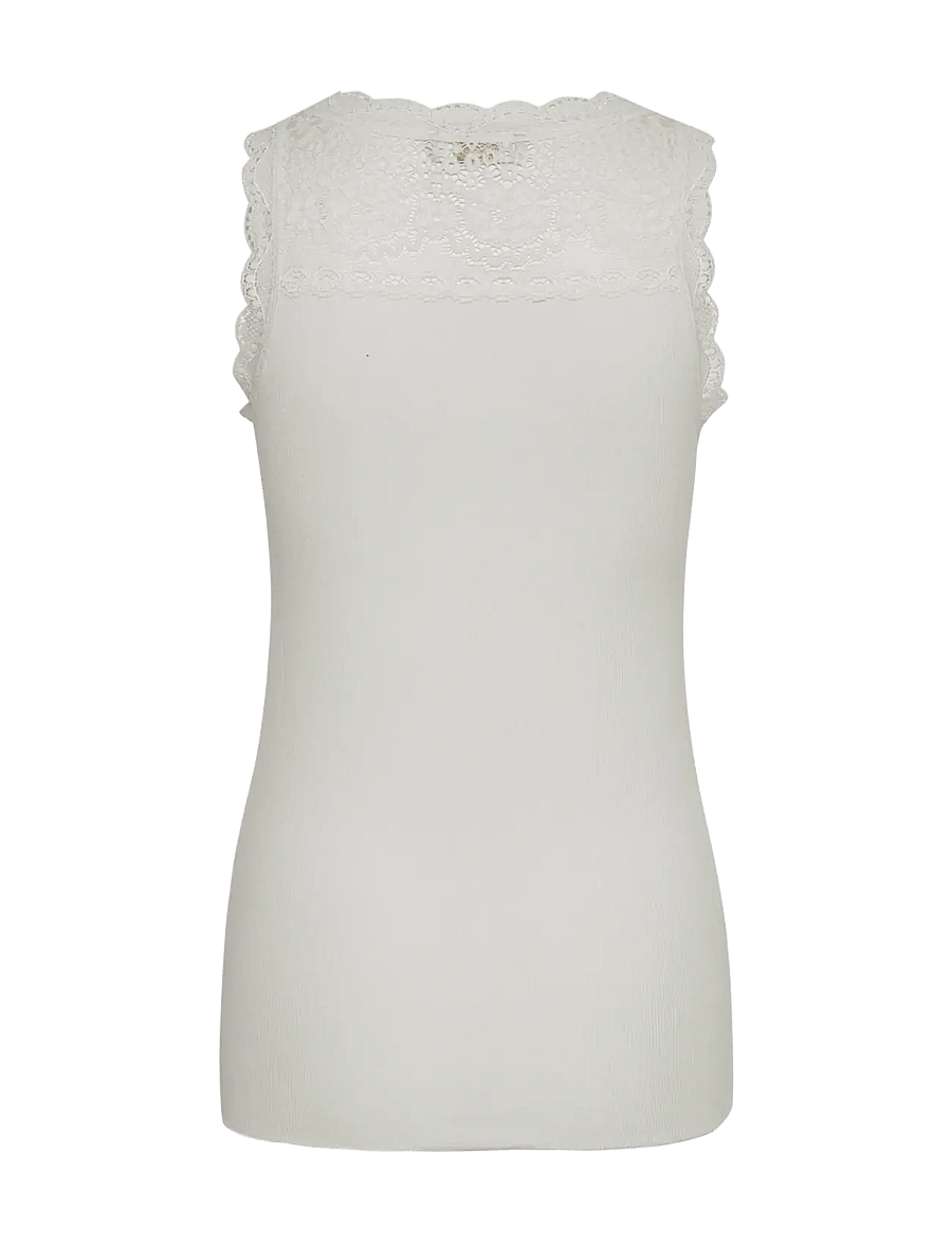 Cream - Vanessa top - linnen - chalk - 2