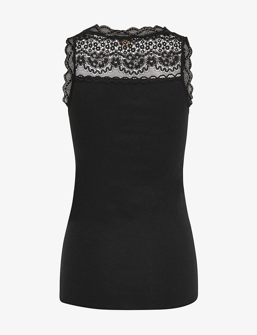 Cream - Vanessa top - tanktops - pitch black - 2