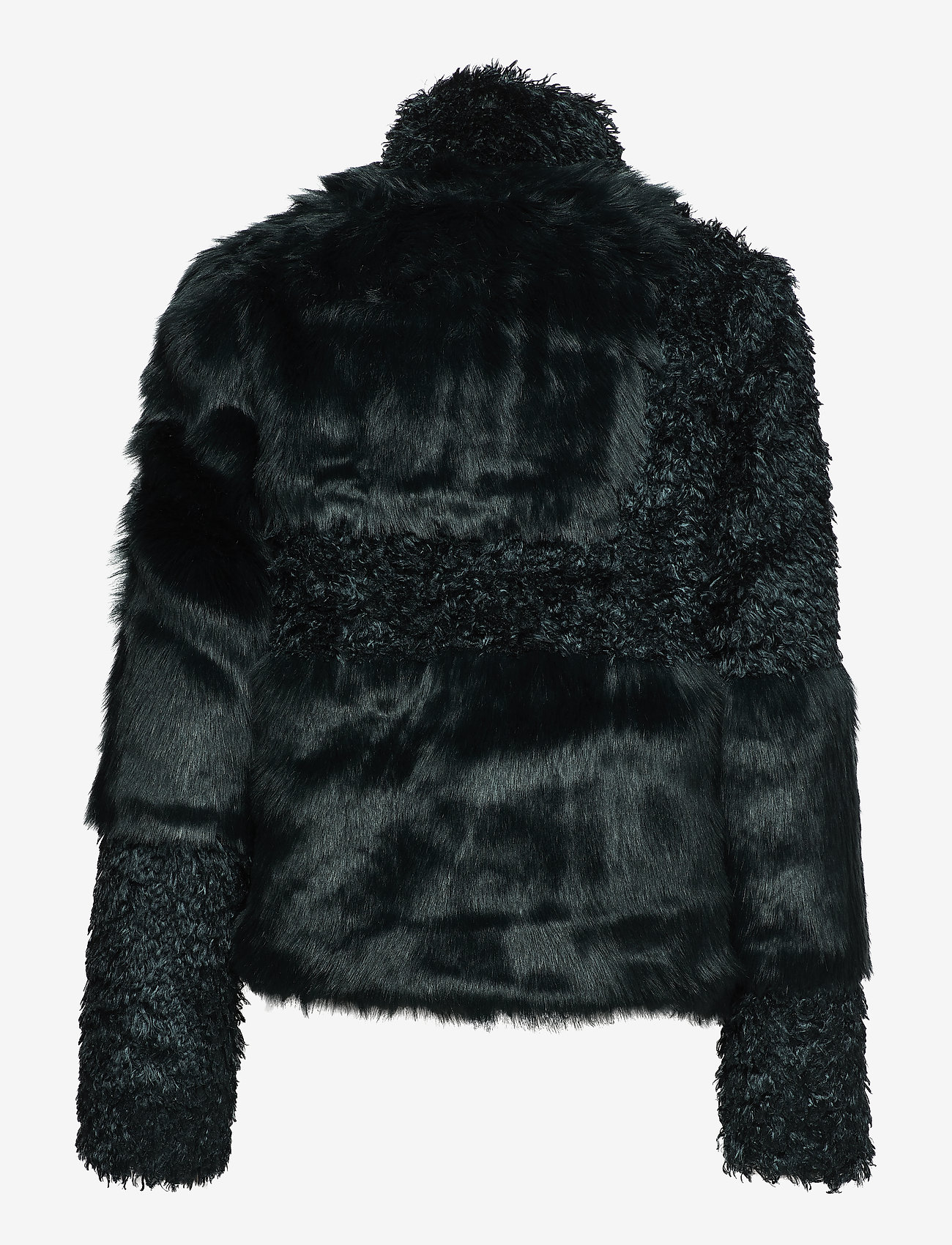 Cream - Cassie Fur Jacket - fall green - 2