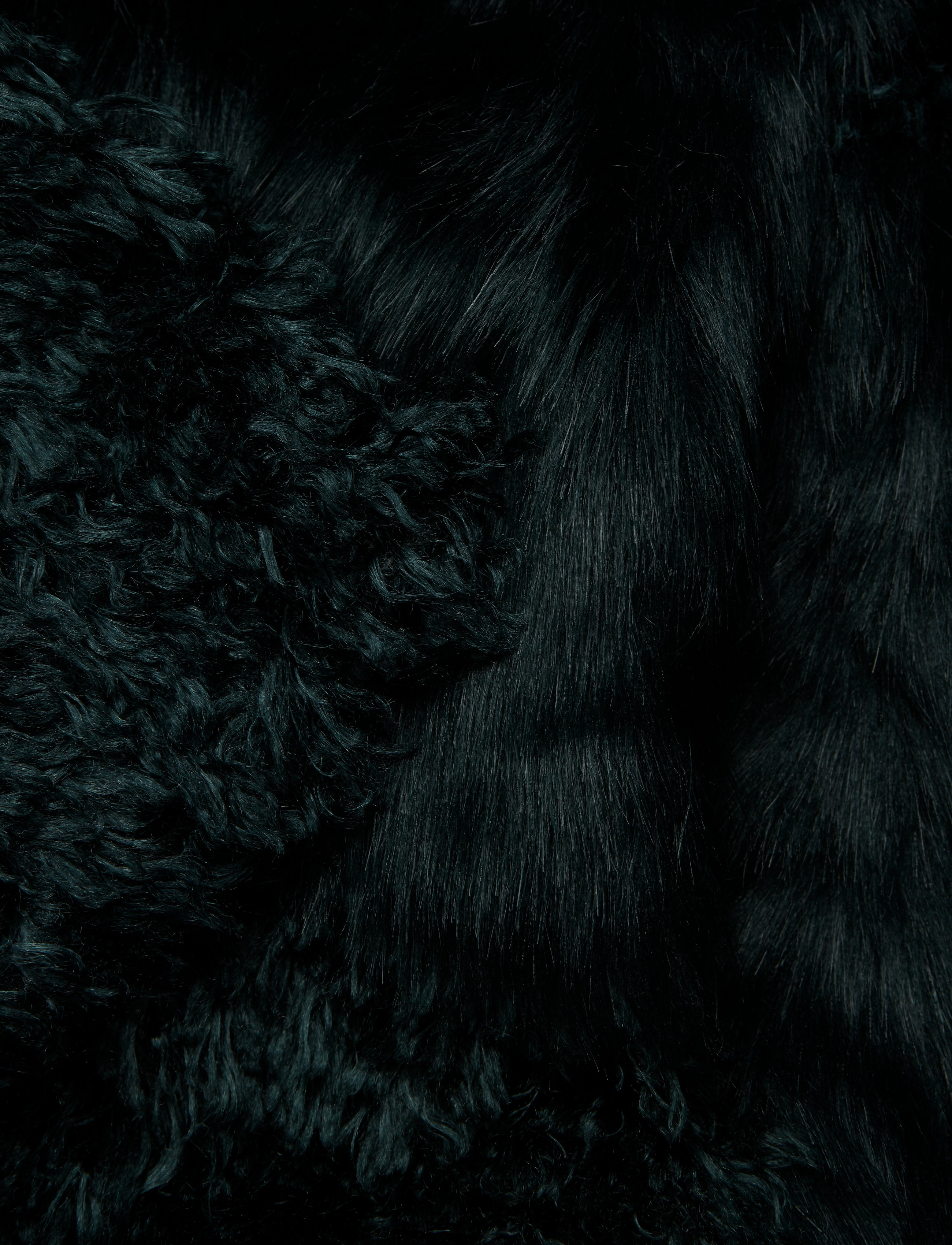 Cream - Cassie Fur Jacket - fall green - 4