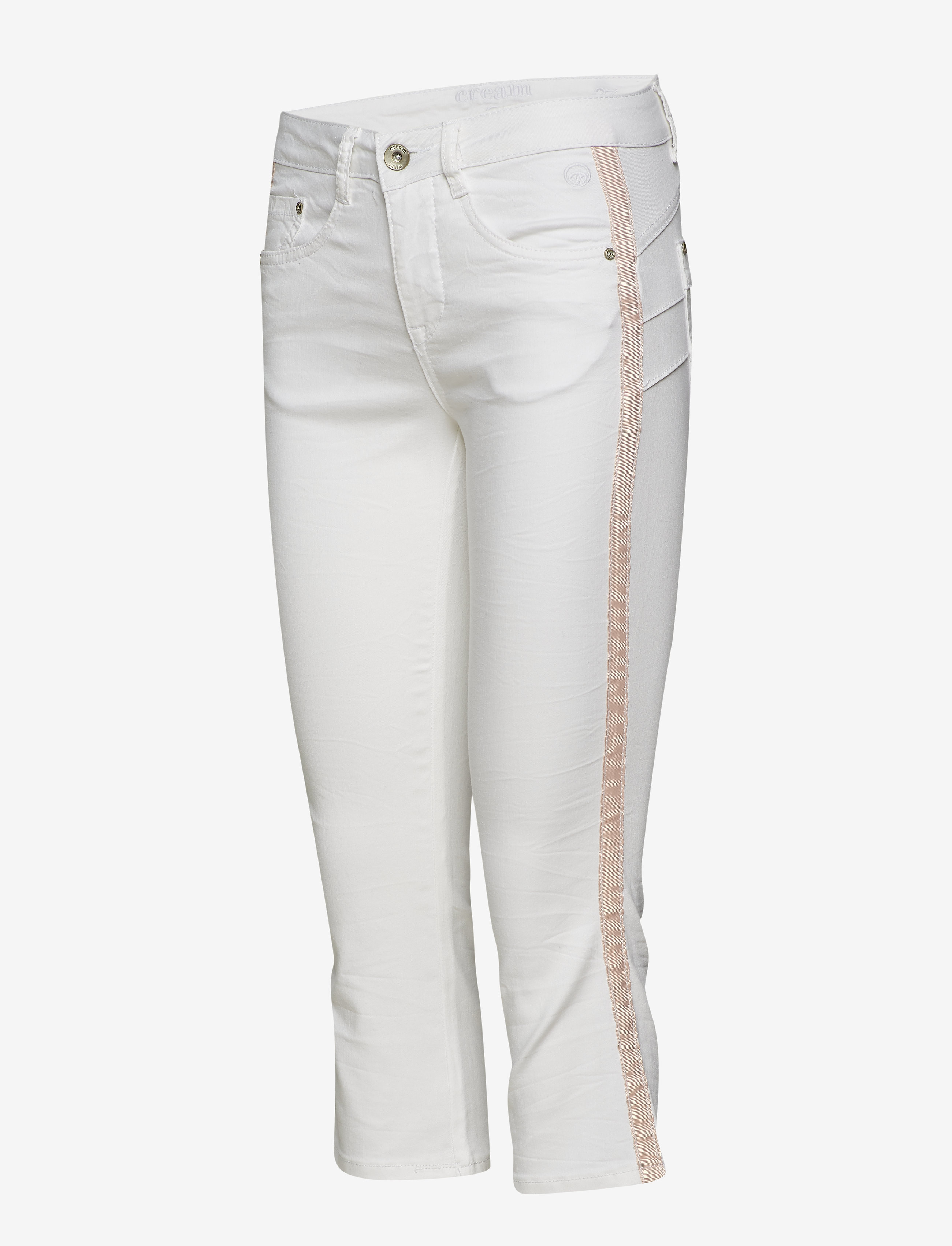 Cream - Lotte Twill - Shape fit - alt eriti laia säärega teksad - chalk - 2