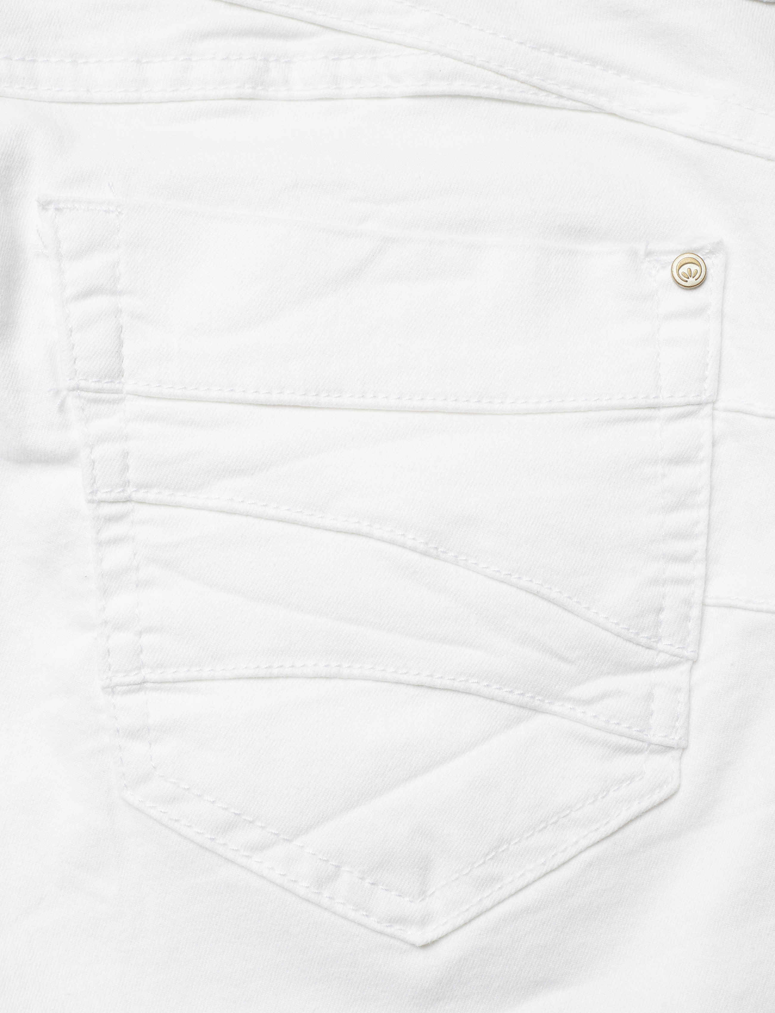 Cream - Lotte Twill - Shape fit - alt eriti laia säärega teksad - chalk - 5