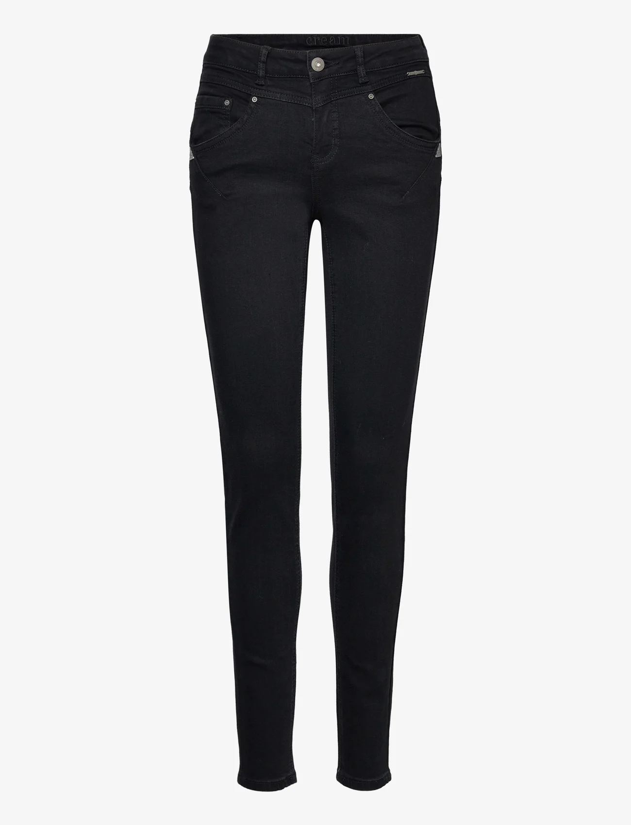 Cream - Amalie Jeans Shape fit - kitsad teksad - black fade - 0