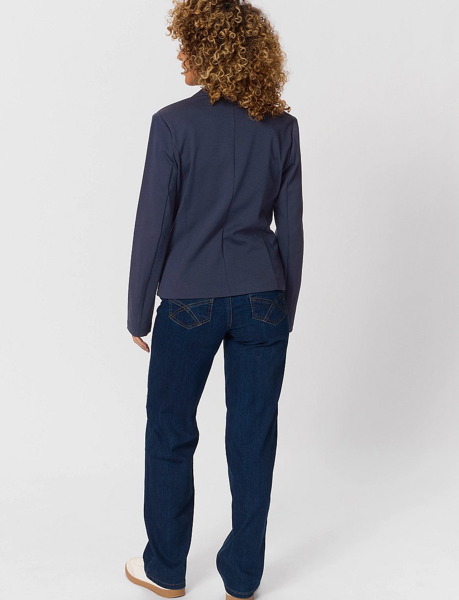 Cream - Anett Blazer - einreihige blazer - navy blazer - 4