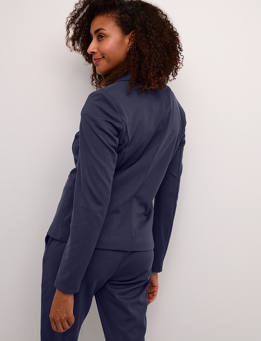 Cream - Anett Blazer - einreihige blazer - navy blazer - 5