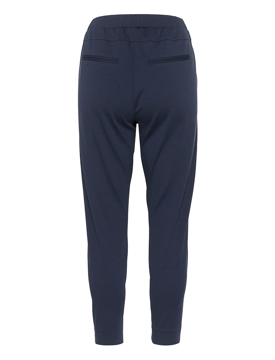Cream - Anett Pants - slim fit trousers - navy blazer - 2