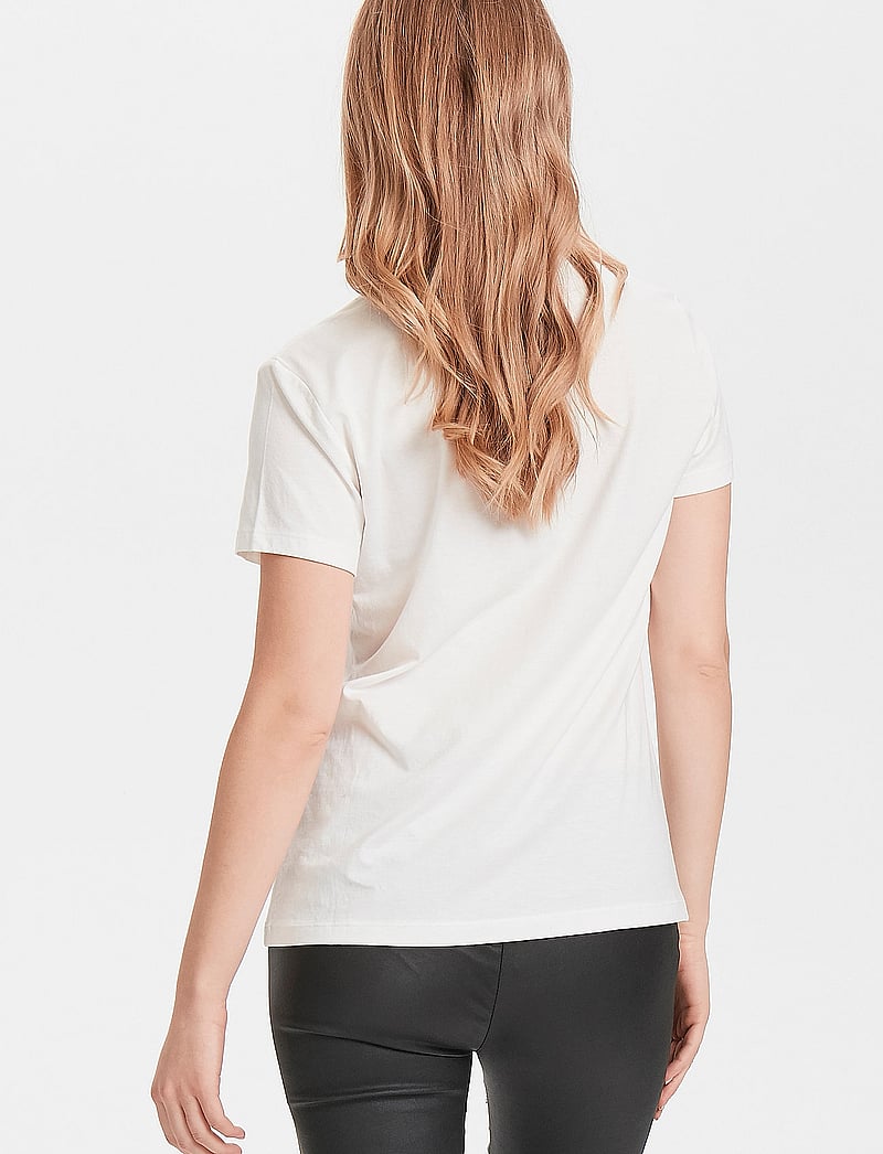 Cream - Naia Tshirt - t-shirts - chalk - 5