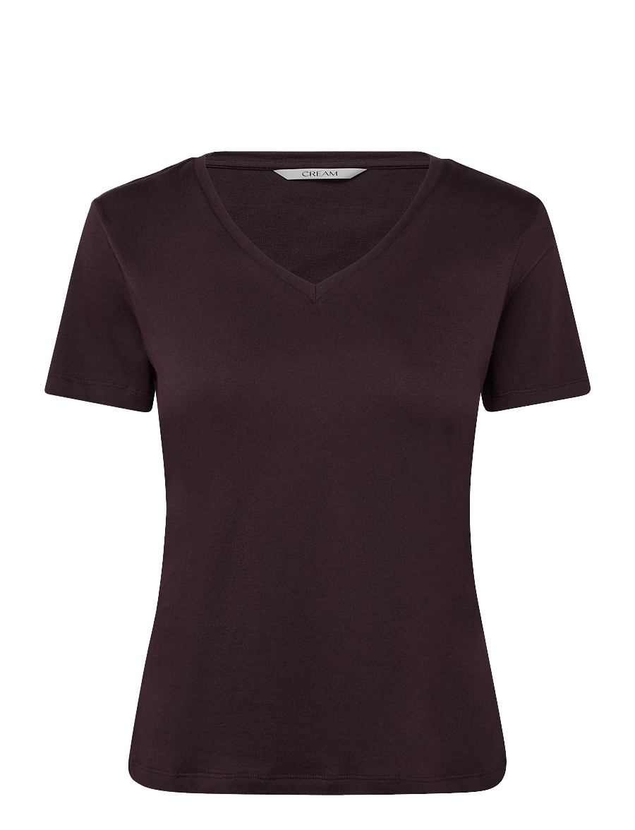 Cream - Naia Tshirt - t-shirts - chocolate plum - 0