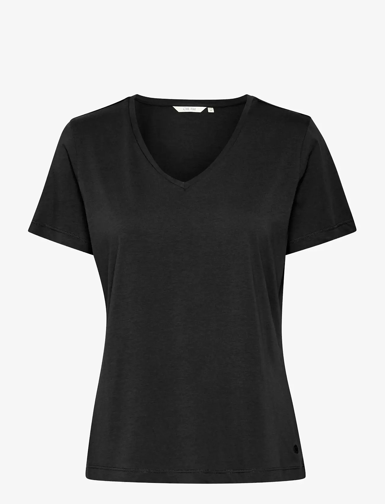 Cream - Naia Tshirt - t-shirts - pitch black - 1