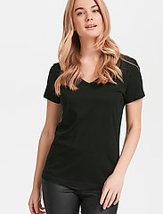 Cream - Naia Tshirt - t-shirts - pitch black - 0