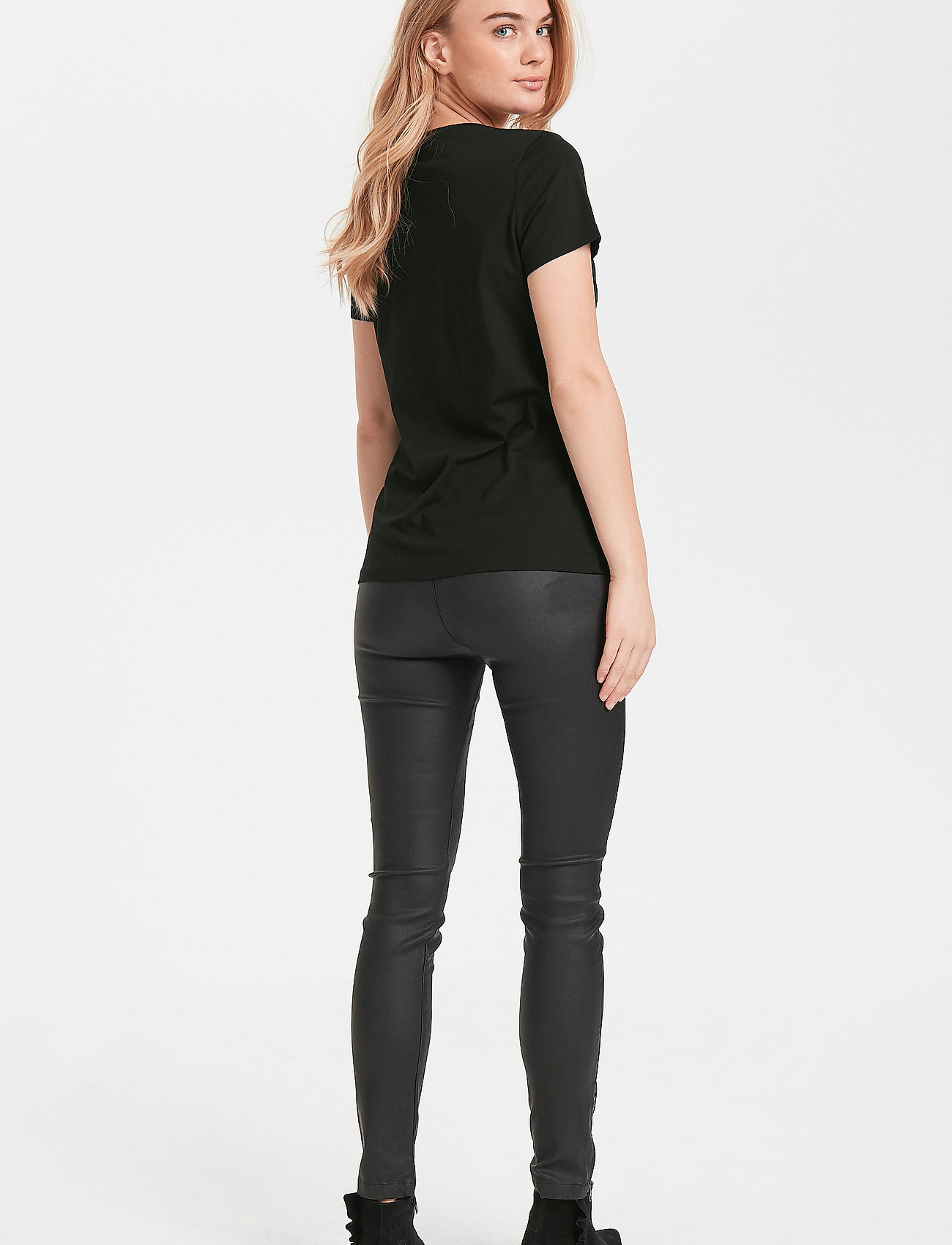 Cream - Naia Tshirt - t-shirts - pitch black - 4