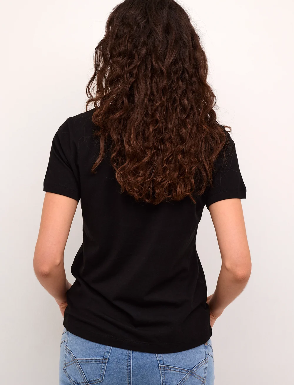 Cream - Naia Tshirt - t-shirts - pitch black - 5