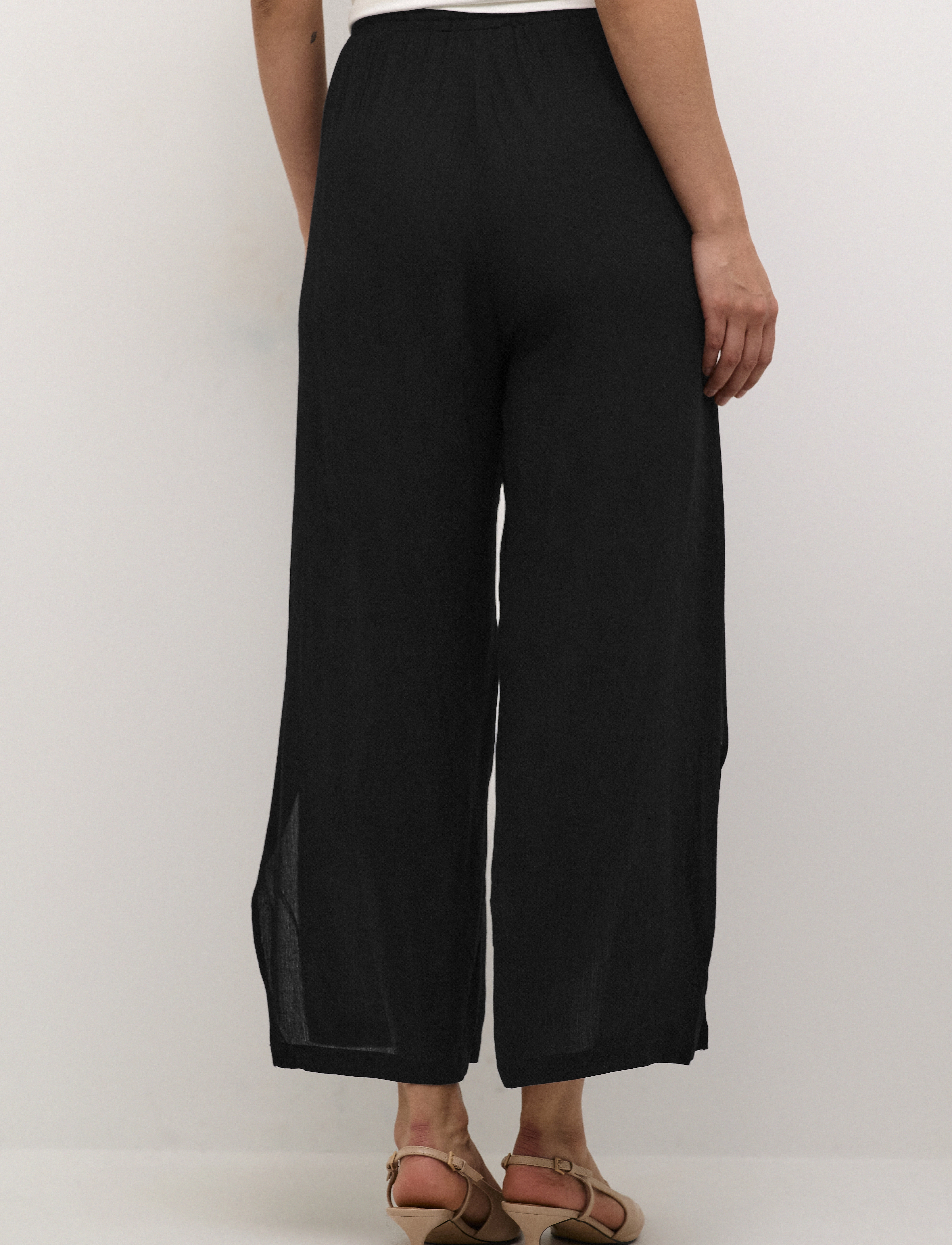 Cream - Allie Pants - pitch black - 4