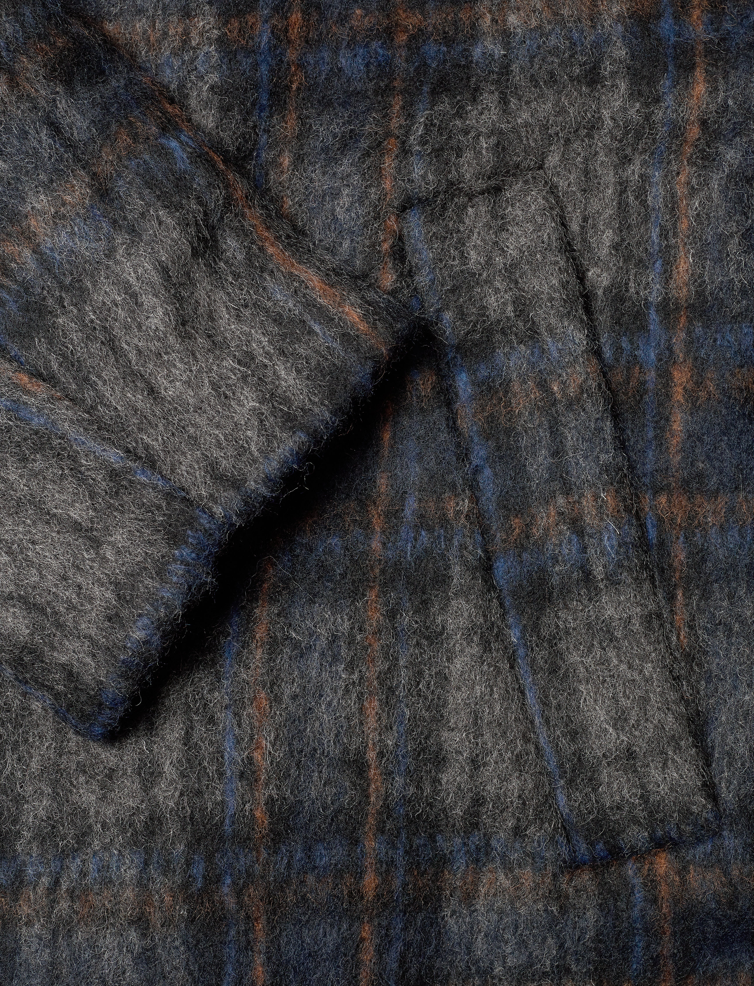 Cream - Chekia coat - pitch black - 3