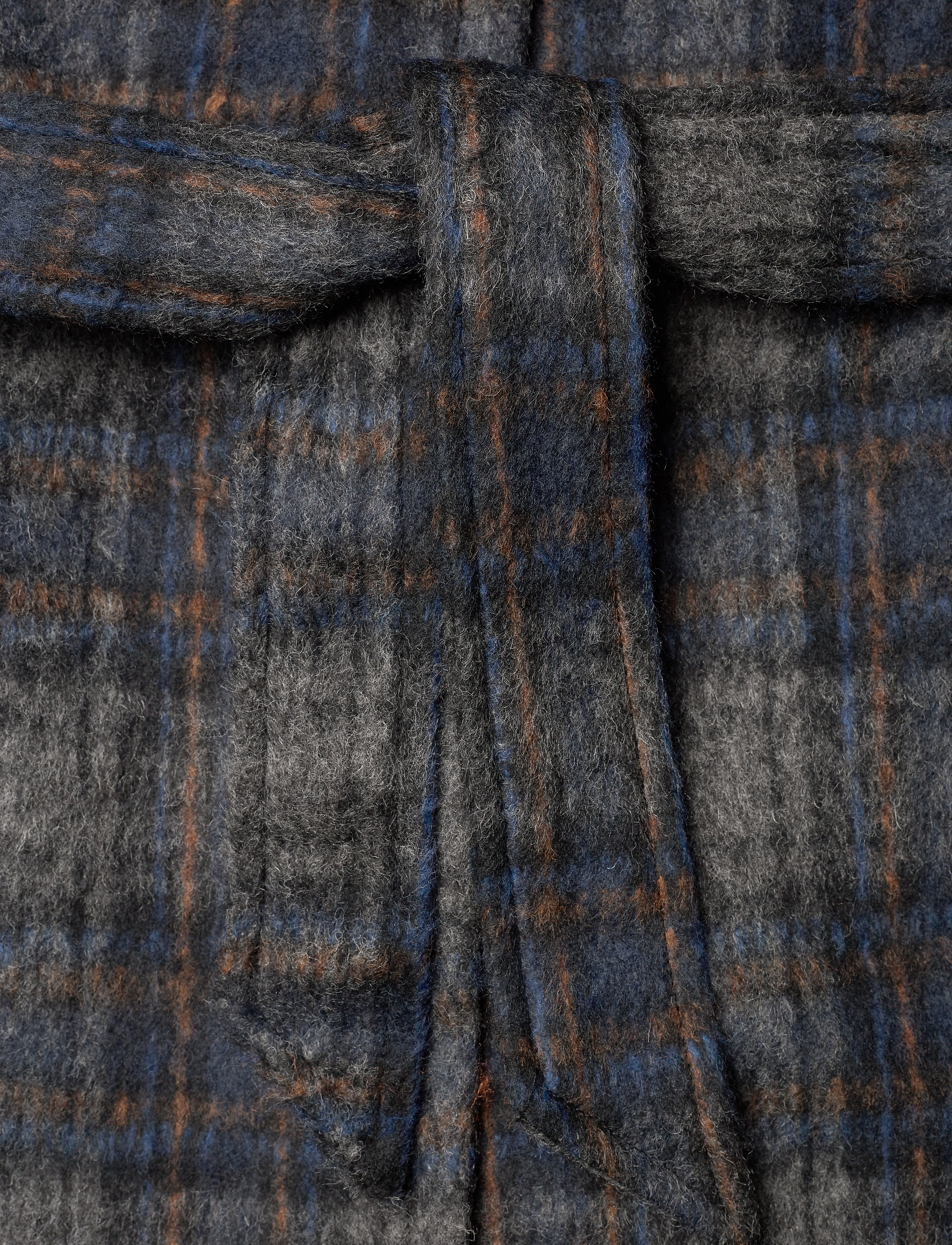Cream - Chekia coat - pitch black - 5