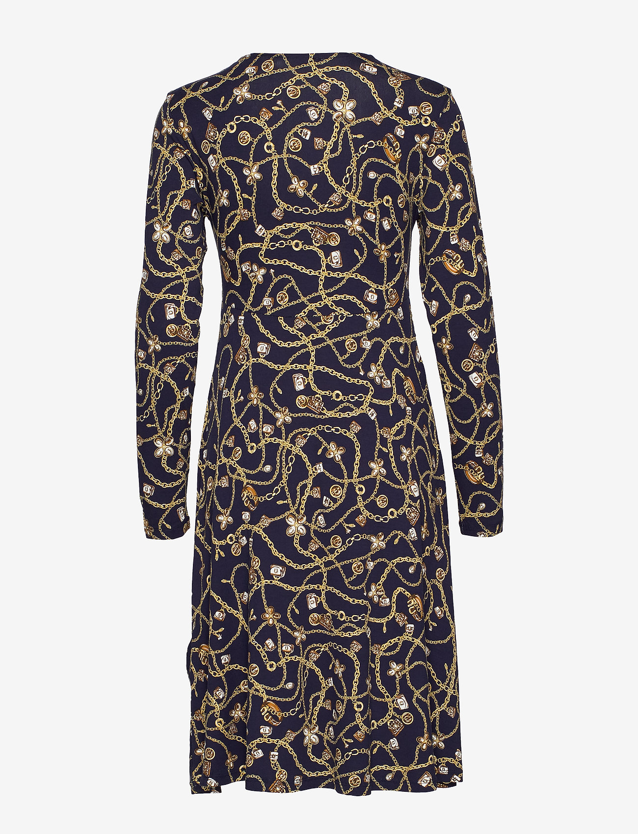 Cream - Chamilla Dress - captain navy - 1