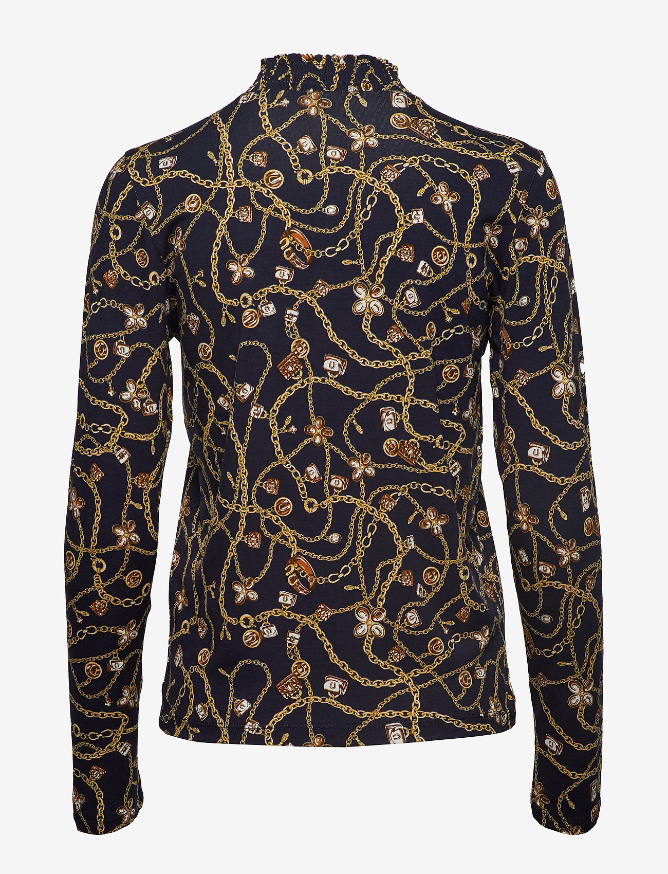 Cream - Chamilla chain T-shirt - captain navy - 1