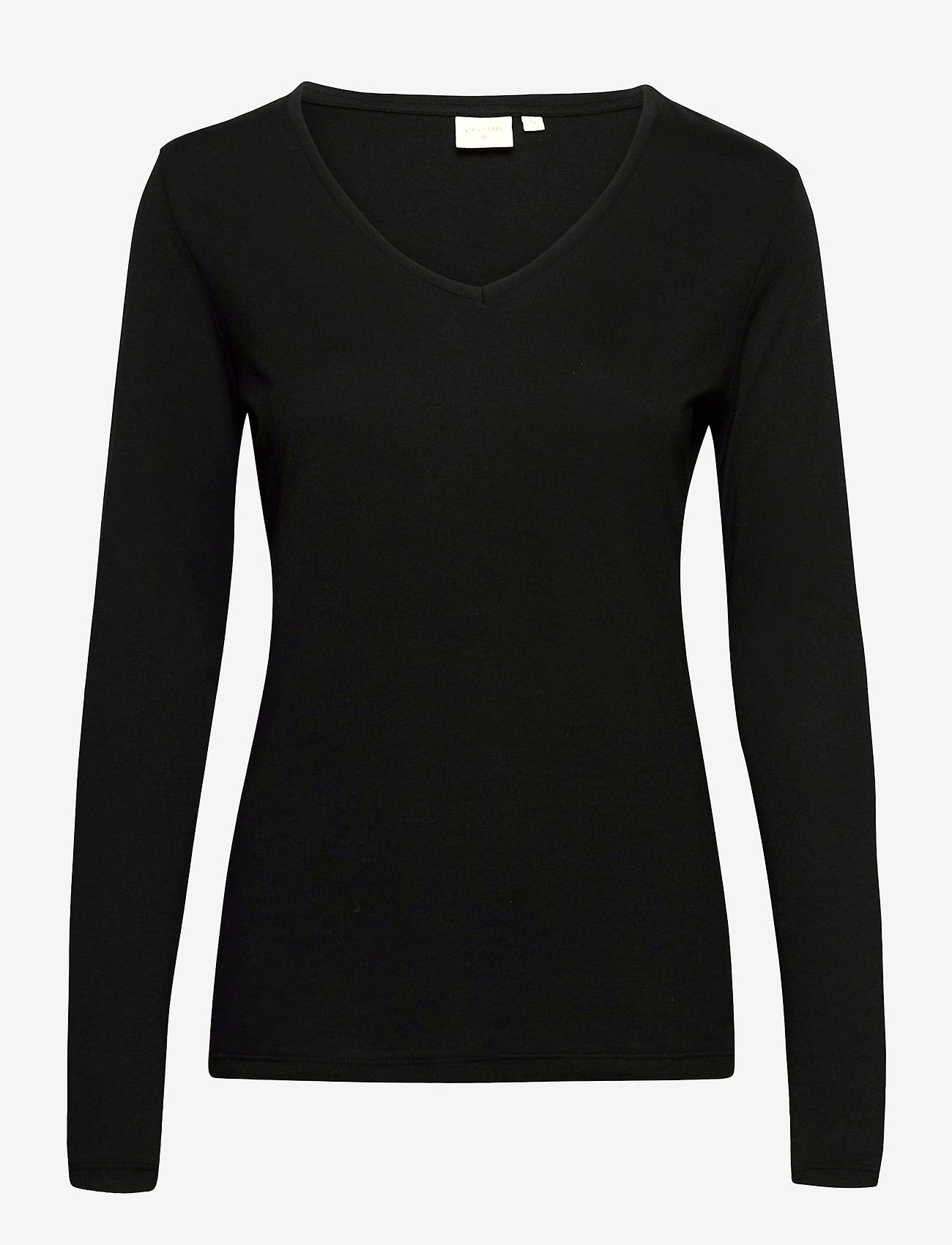 Cream Naia long sleeve T-shirt - T-shirts & Toppe - PITCH BLACK / black