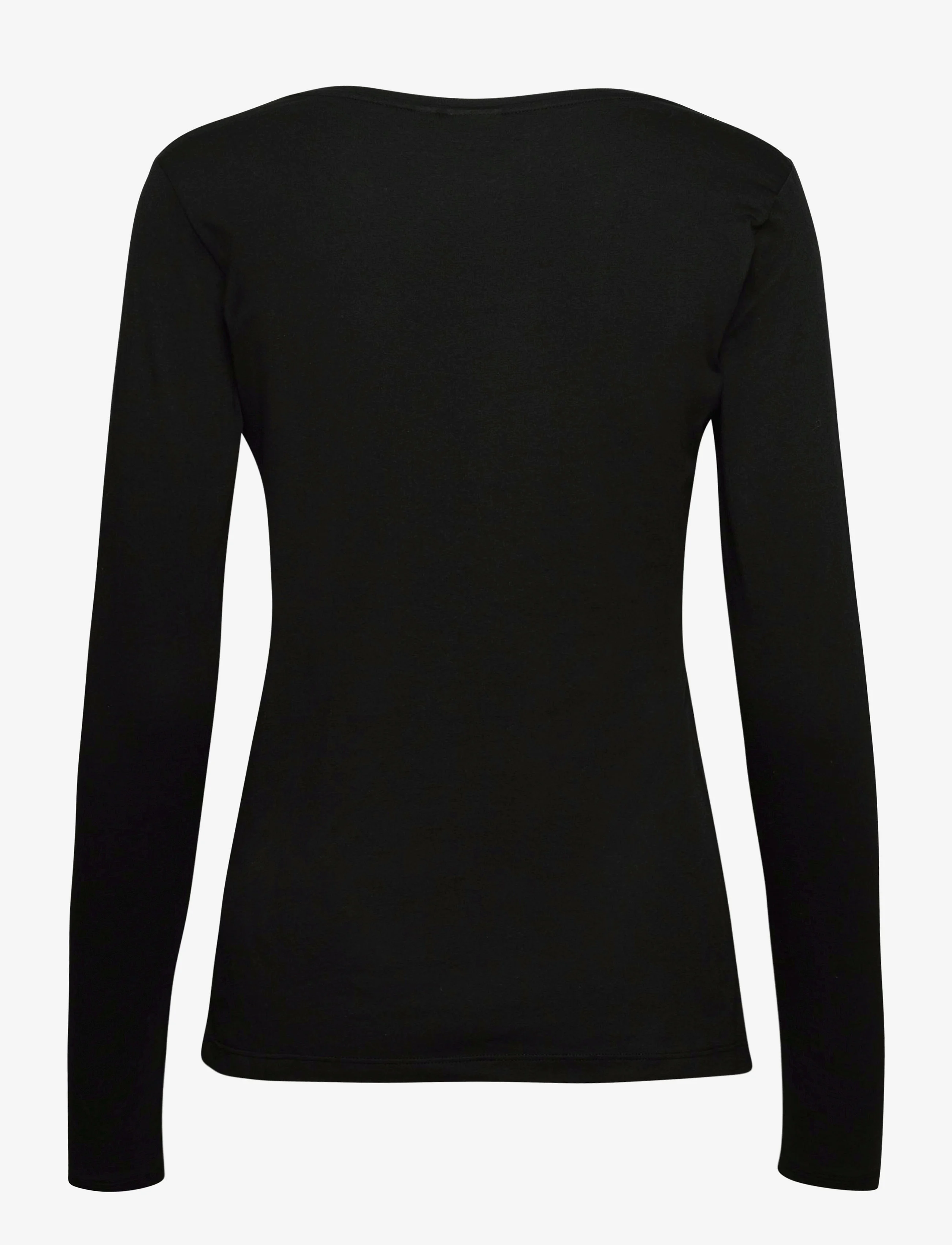 Cream - Naia long sleeve T-shirt - höstkläder - pitch black - 1