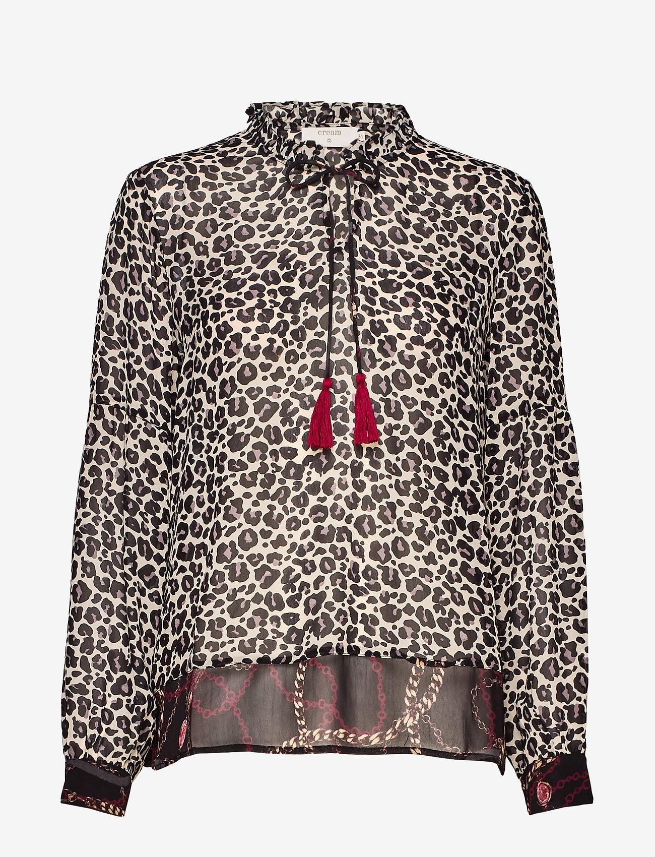 Cream - CindyCR Blouse - pitch black - 0