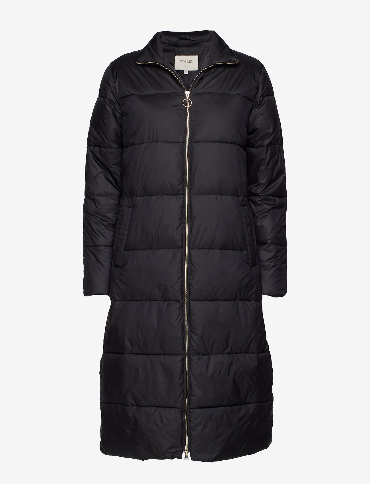 Cream - Gaiagro Long Jacket - pitch black - 0