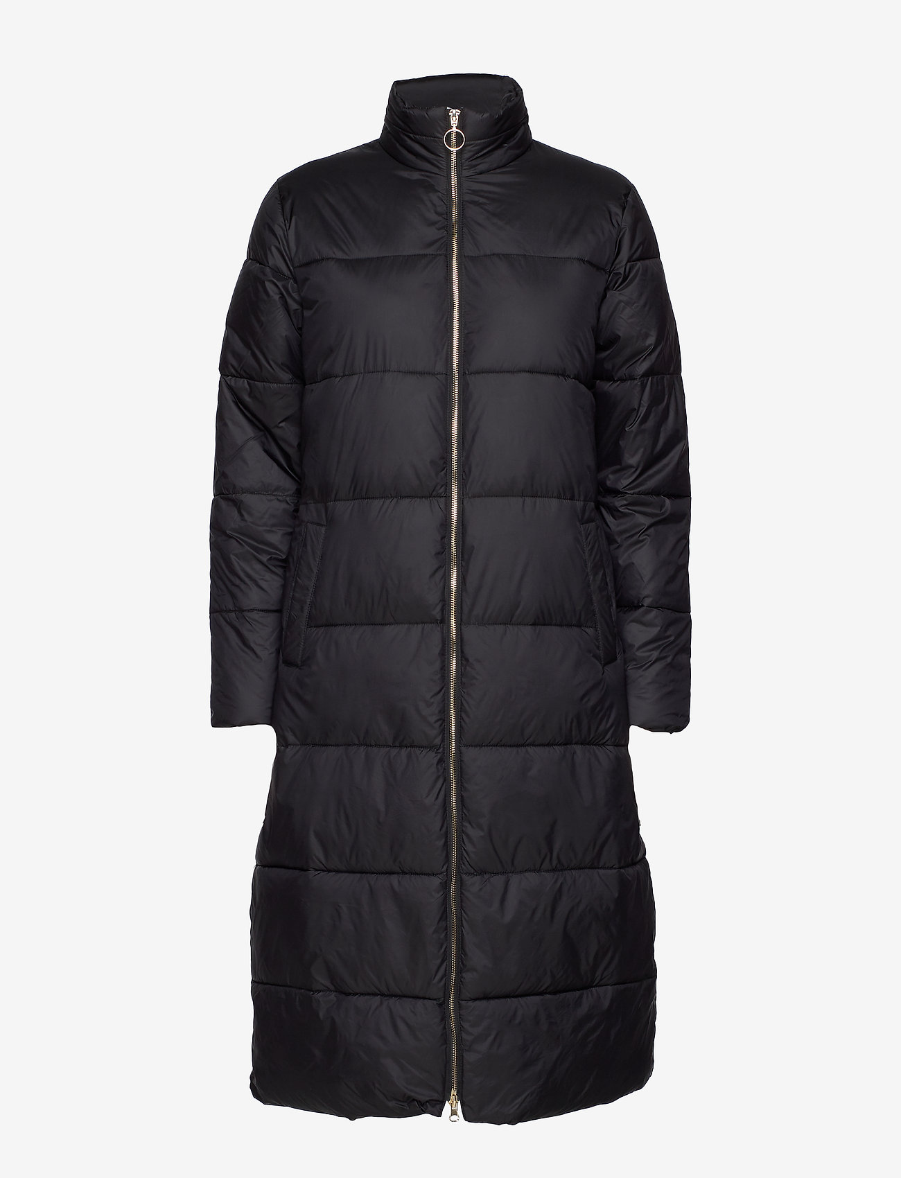 Cream - Gaiagro Long Jacket - pitch black - 1