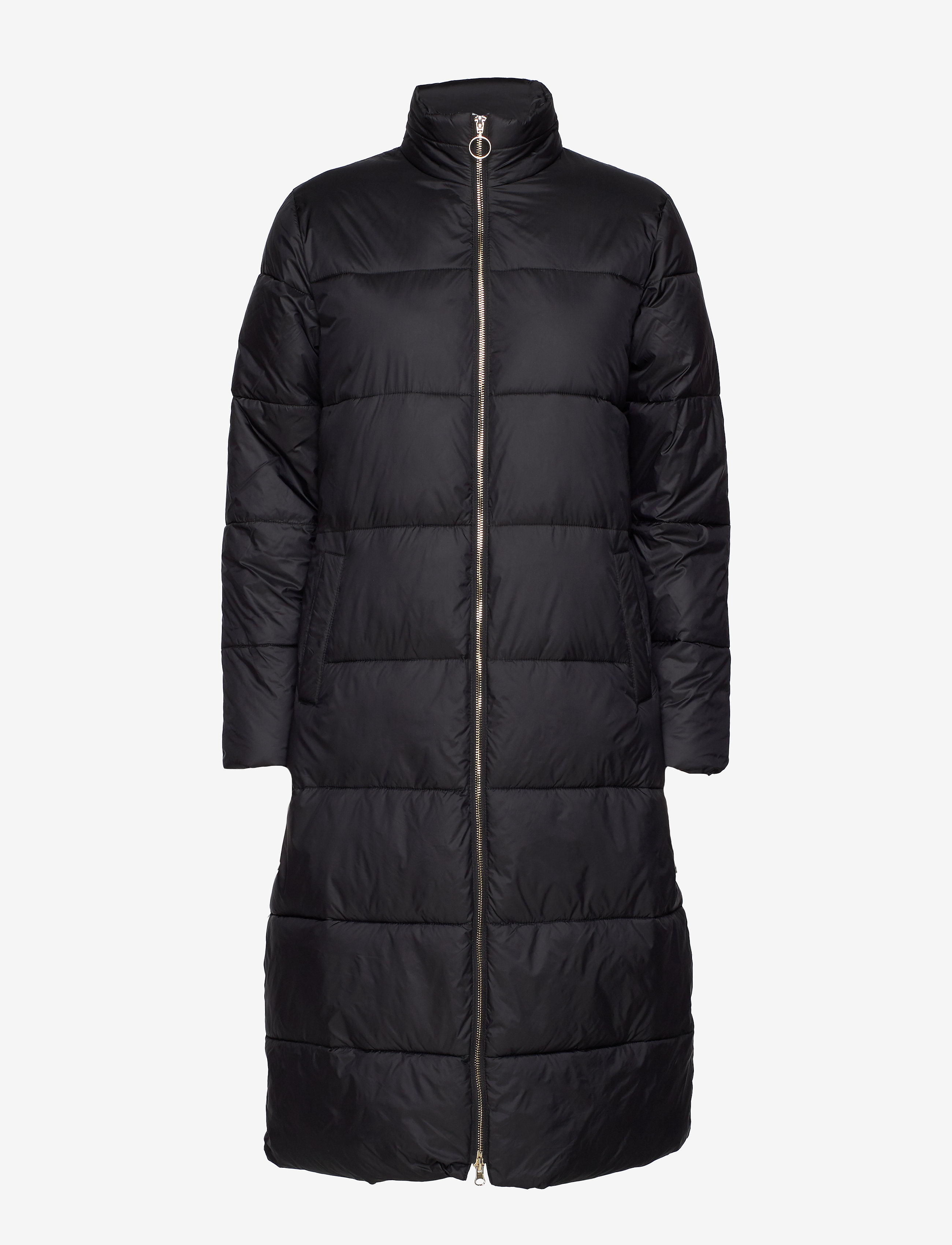 Cream - Gaiagro Long Jacket - pitch black - 1