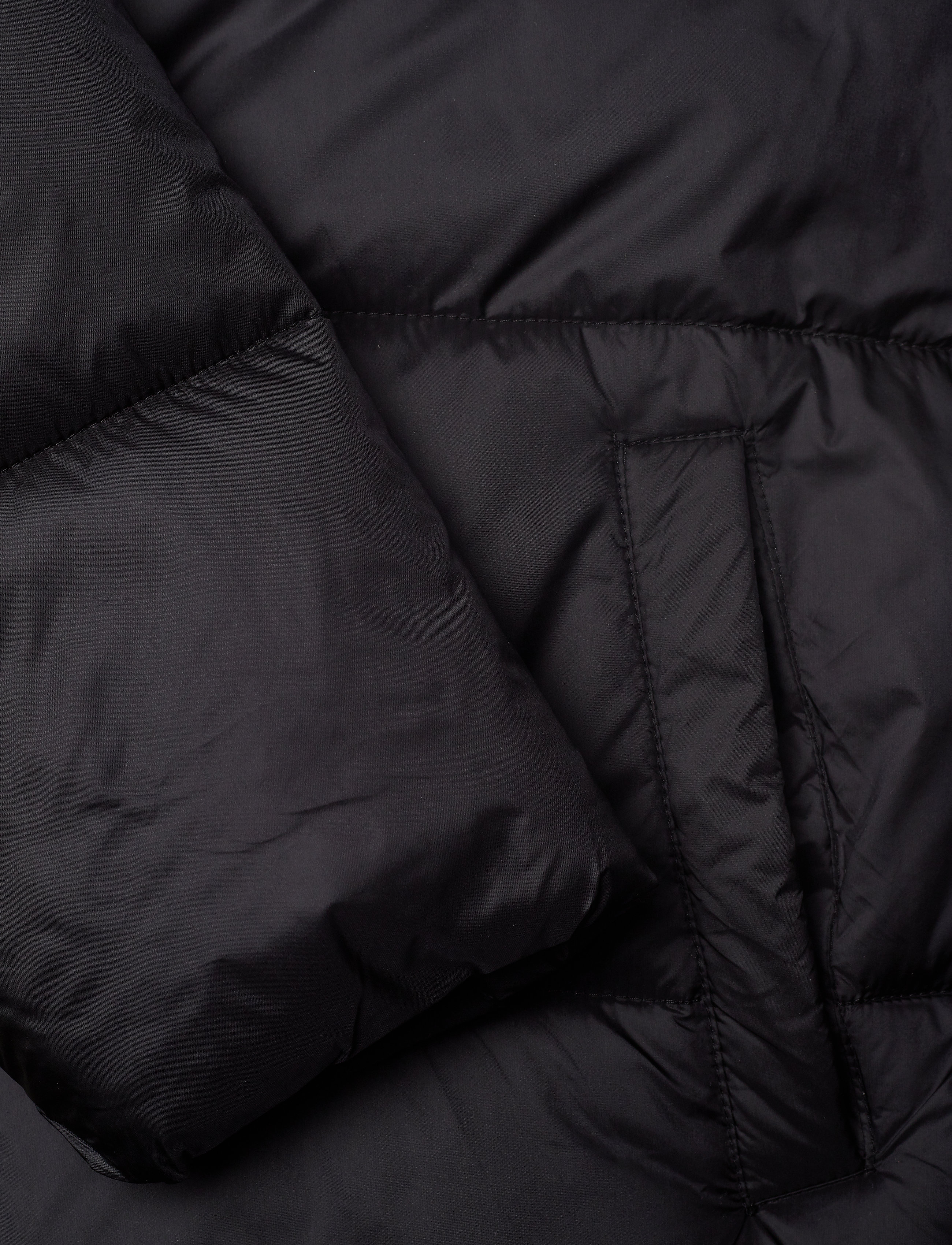 Cream - Gaiagro Long Jacket - pitch black - 4