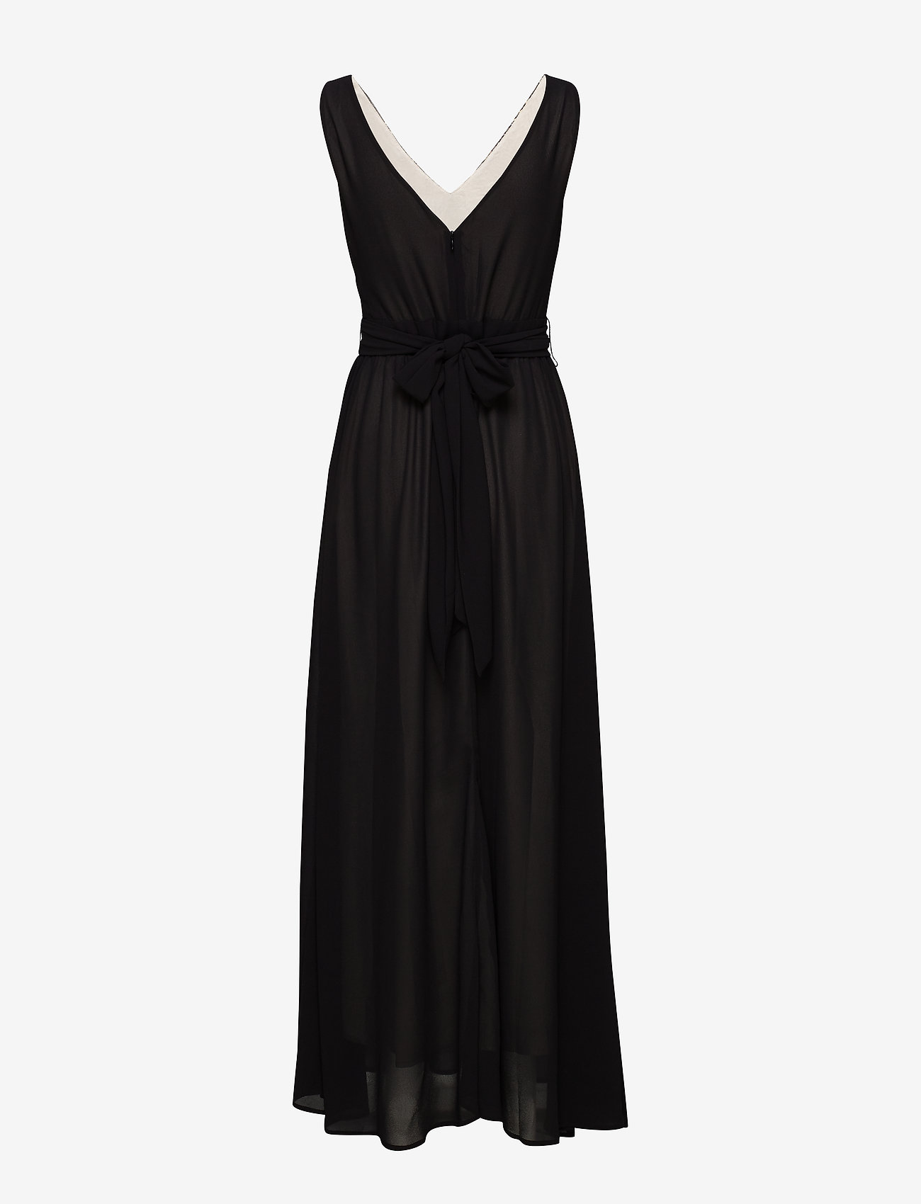 Cream - FieCr Long Dress - pitch black - 1