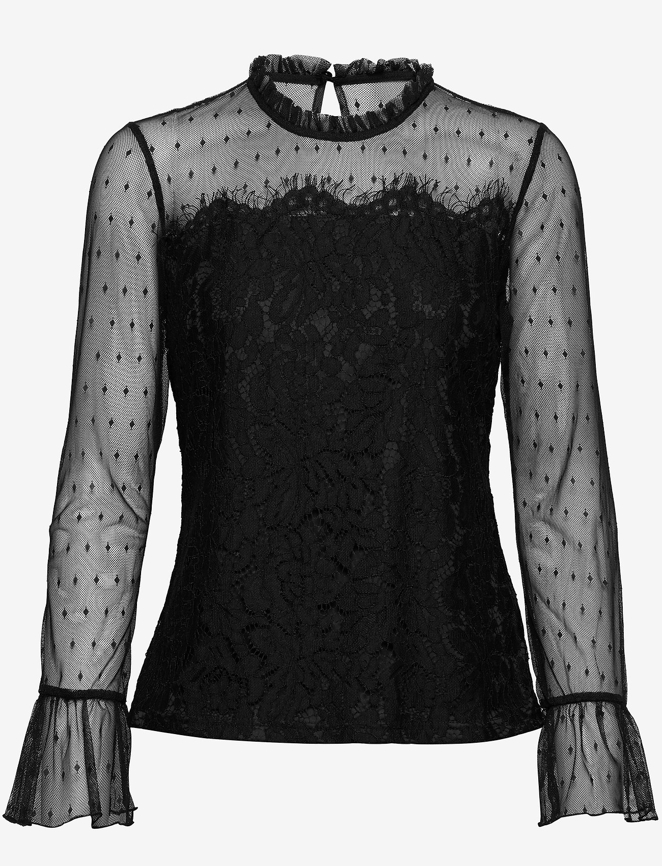 Cream - LizzyCR Blouse - pitch black - 0