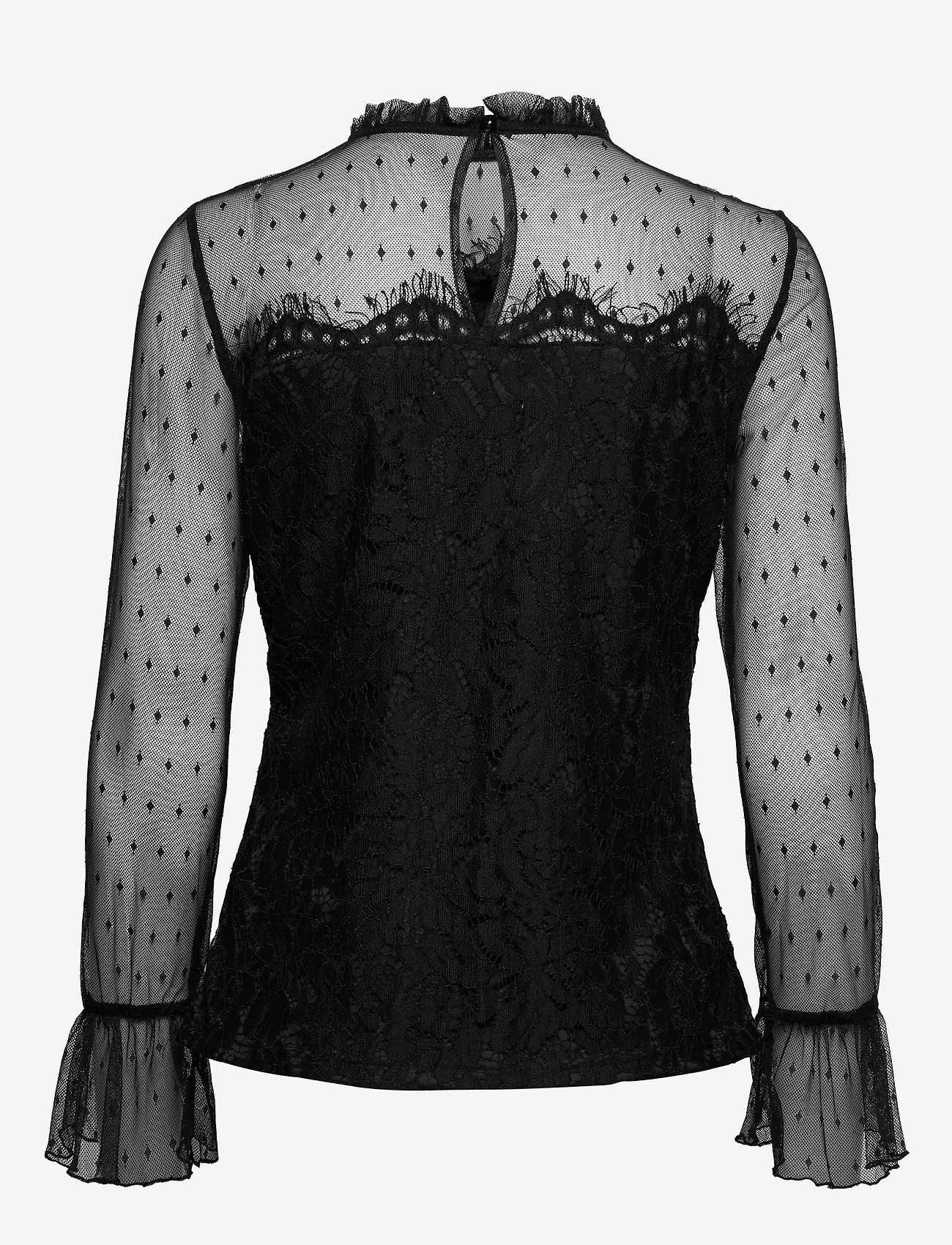 Cream - LizzyCR Blouse - pitch black - 1