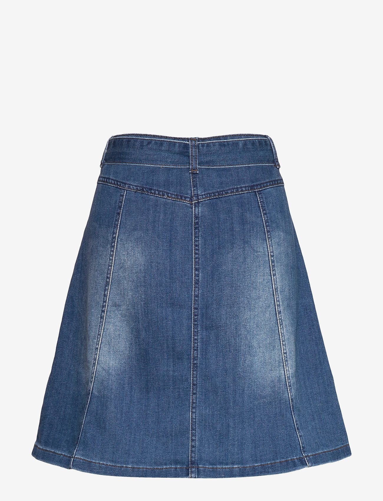 Cream - AlmaCR Denim Skirt - rich blue denim - 1