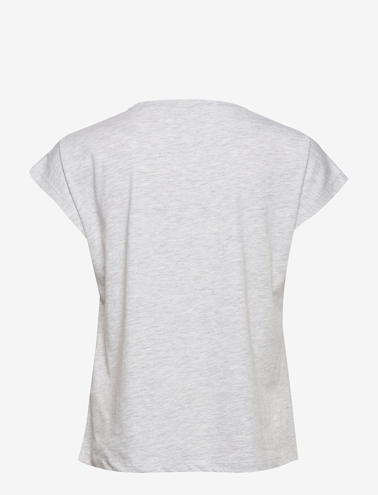 Cream - VeligaCR T-shirt - light grey melange - 1
