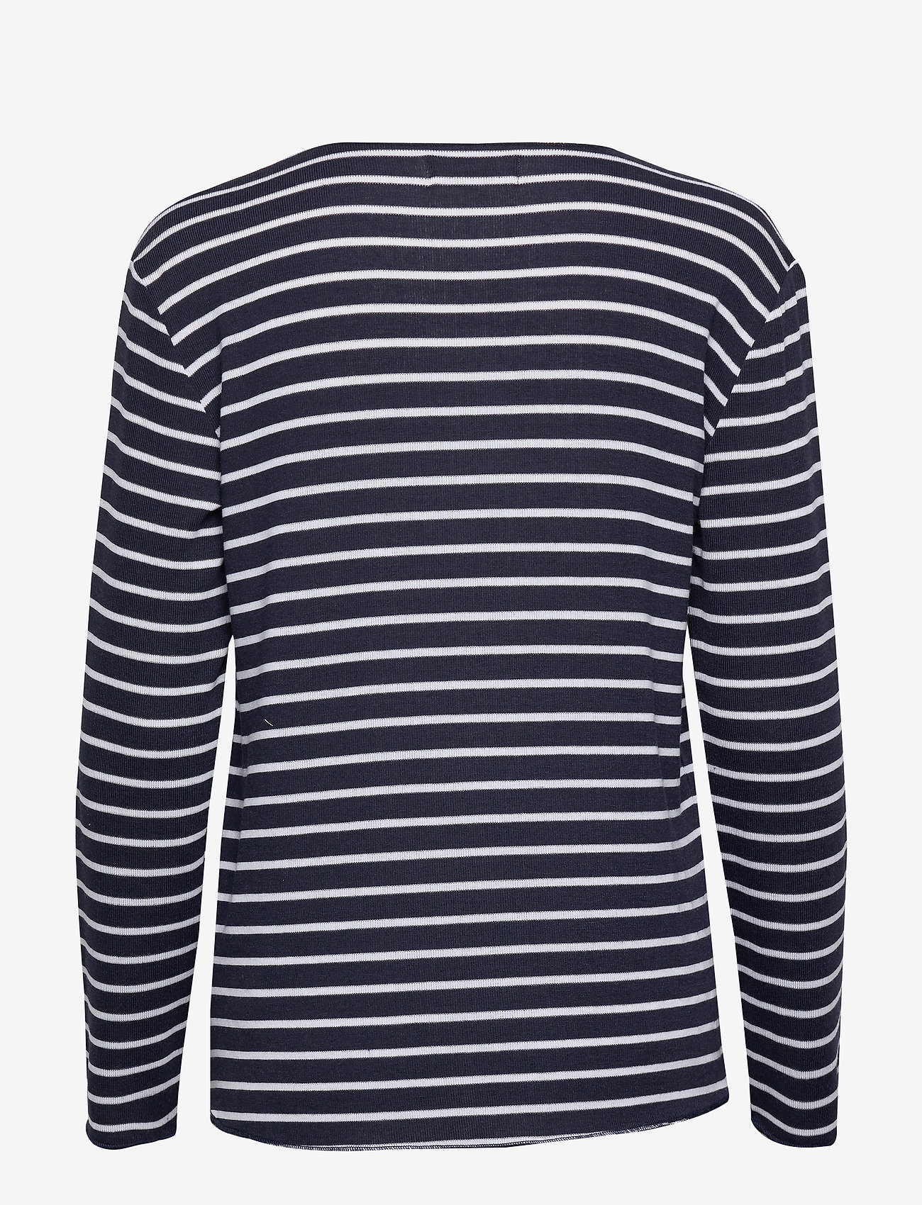 Cream - JonnaCR V-neck - royal navy blue/chalk stripe - 1