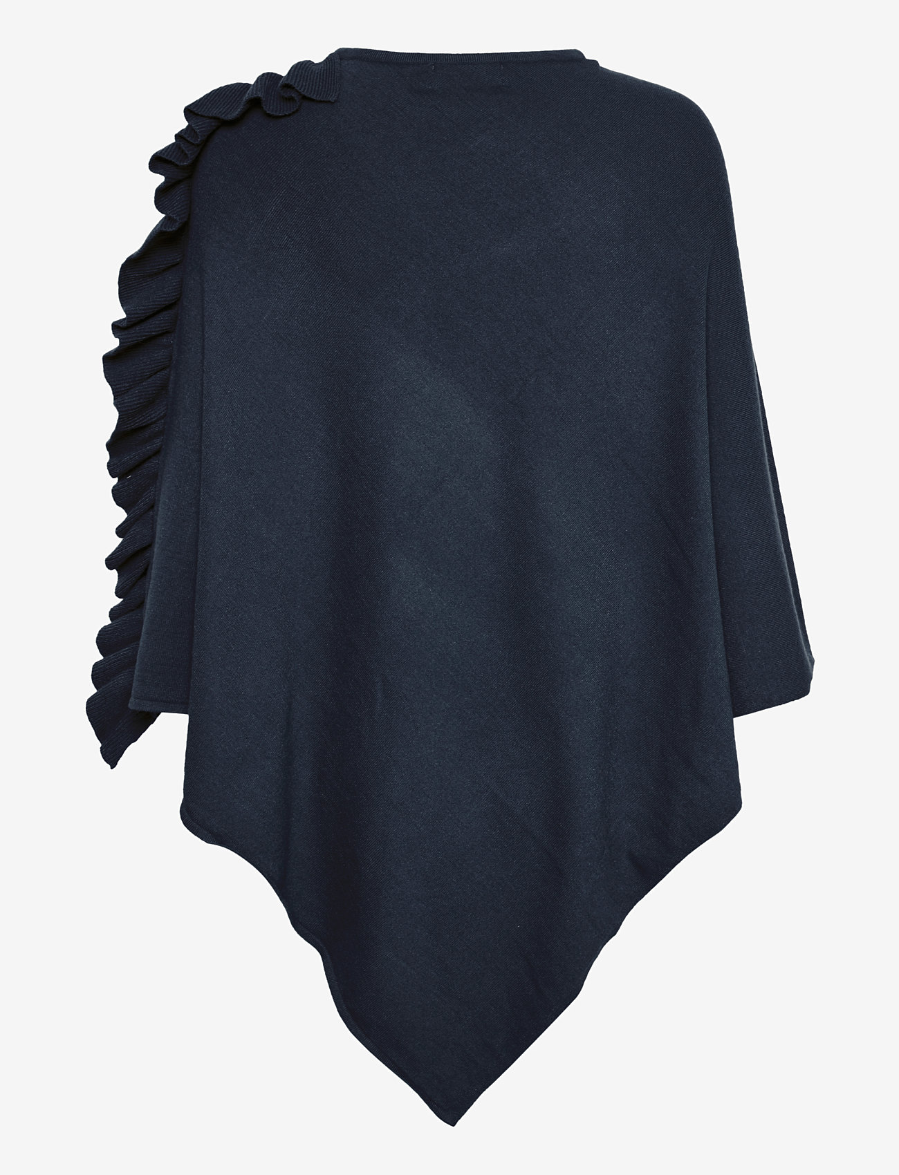 Cream - OdetteCR Poncho - poncza & peleryny - royal navy blue - 2