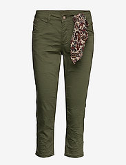 Cream - VavaCR 3/4 Pant coco fit - proste dżinsy - burnt olive - 2